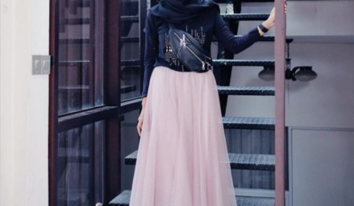 Fashion Hijab Rok Tutu