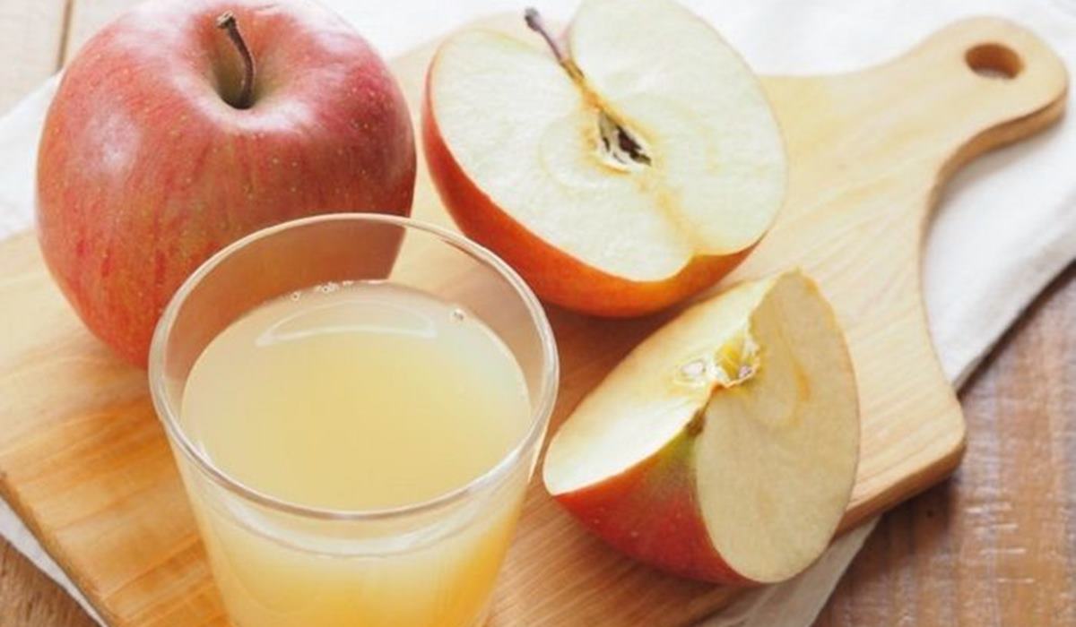 cara membuat jus apel