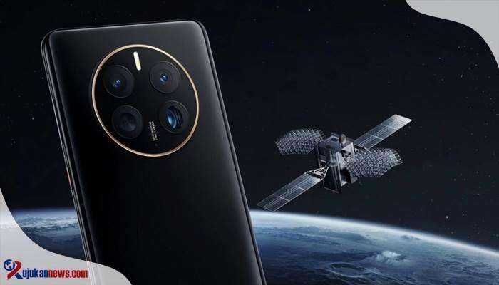 Custodia Per Huawei Mate 50 Pro Con Staffa - HAOYE Doppio Strato Rigida + Morbida, Blu