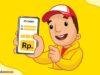 cara top up Maxim lewat DANA