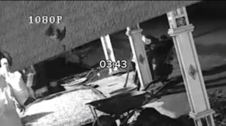 Rekaman CCTV dugaan pencurian kopi di Dusun Lembayya, Desa Rappolemba, Tompobulu, Gowa.