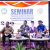 Wakil Bupati Gowa Darmawangsyah Muin saat membuka Seminar “Penguatan Komitmen Bersama: Strategi Efektif Pencegahan dan Pemulihan Kerugian Daerah” di Hotel Mercure Makassar, Jumat (7/8/2026). Kegiatan tersebut diikuti pimpinan perangkat daerah Kabupaten Gowa sebagai upaya memperkuat fungsi pengawasan, mencegah kerugian daerah, serta mewujudkan tata kelola pemerintahan yang bersih, transparan, akuntabel, dan berintegritas.