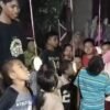 Jelang peringatan Hari Ulang Tahun (HUT) ke-81 Kemerdekaan Republik Indonesia, warga Lingkungan Biring Balang, Kelurahan Lembang Parang, Kecamatan Barombong, Kabupaten Gowa, Sulawesi Selatan, memadati pesta rakyat yang berlangsung pada Minggu malam, 16 Agustus 2026. (Foto: RujukanNews)