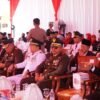 Komandan Kodim 1409/Gowa Letkol Inf Gilang Nugraha Kresnadi menghadiri Upacara Peringatan Detik-Detik Proklamasi Kemerdekaan Republik Indonesia ke-81 di Taman Sultan Hasanuddin, Kecamatan Somba Opu, Kabupaten Gowa, Senin (17/8/2026). (Foto: Ist)