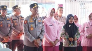 Kapolresta Gowa Cek Langsung Pendidikan di TK Bhayangkari