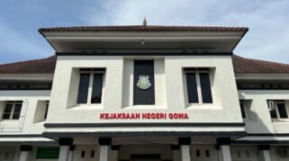 Tampak Depan Kantor Kejaksaan Negeri Gowa. (Foto: Ist)