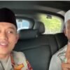 Potongan Video Kapolresta Gowa saat perjalanan menuju ke Masjid Syekh Yusuf