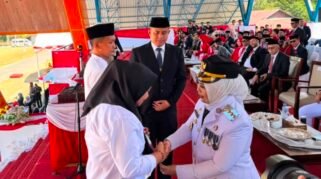 Sebanyak 74 warga binaan Rumah Tahanan Negara (Rutan) Kelas IIB Sinjai menerima Remisi Umum bertepatan dengan peringatan Hari Ulang Tahun ke-81 Kemerdekaan Republik Indonesia, Senin (17/8/2026). (Foto: Ist)