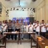 Satuan Lalu Lintas Polresta Gowa menggelar Forum Komunikasi Lalu Lintas (FKLL) bersama unsur lima pilar keselamatan lalu lintas untuk menekan angka kecelakaan serta menjaga keamanan, keselamatan, ketertiban, dan kelancaran lalu lintas (Kamseltibcarlantas). (Foto: Ist)