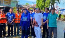 Menjelang peringatan Hari Ulang Tahun (HUT) ke-25 Partai Demokrat yang dirangkaikan dengan HUT ke-81 Kemerdekaan Republik Indonesia, DPC Partai Demokrat Kabupaten Gowa menggelar aksi sosial dan lomba rakyat di Kecamatan Somba Opu, Kabupaten Gowa, Sulawesi Selatan, Minggu (23/8/2026). (Foto: Ist)