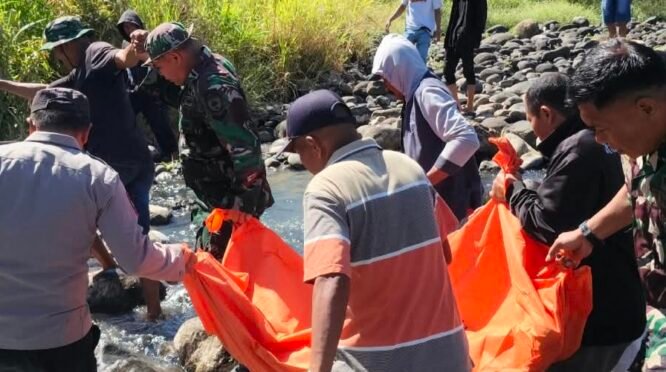 Warga menemukan sesosok mayat perempuan tanpa identitas mengapung di aliran Sungai Kelara, Kelurahan Tolo, Kecamatan Kelara, Kabupaten Jeneponto, Minggu (23/8/2026) sekitar pukul 07.10 WITA. (Foto: Ist)