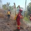 Kebakaran lahan kosong terjadi di sekitar Lapangan Golf, Dusun Borongloe, Desa Pallantikang, Kecamatan Pattallassang, Kabupaten Gowa, Senin (31/8/2026). (Foto: Ist)