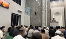 Kapolresta Gowa Kombes Pol. Dr. H. Muh Yusuf Usman, S.H., S.I.K., M.T., CIPA, menggelar Safari Subuh di Masjid Al Amri, Jalan Karaeng Loe Sero Raya, Kelurahan Tombolo, Kecamatan Somba Opu, Kabupaten Gowa, Selasa (1/9/2026).
