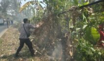Laporan Warga Masuk, Polisi Padamkan Api di Pattallassang