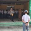 Kapolresta Gowa Kombes Pol. Dr. Muh. Yusuf Usman, S.H., S.I.K., M.T., CIPA., menjadi Inspektur Upacara (Irup) pada upacara bendera di SMK Negeri 2 Sungguminasa, Kabupaten Gowa, Senin (7/9/2026).