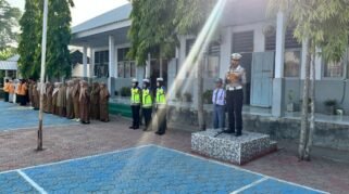 Kasat Lantas Polresta Gowa AKP Hasan Fadhlyh, S.H. mengajak pelajar SMAN 22 Gowa membangun kedisiplinan, menjauhi perilaku bullying, serta menjadi pelopor keselamatan berlalu lintas.