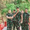 Kepala Staf Kodam (Kasdam) XIV/Hasanuddin Brigjen TNI Ayi Lesmana, S.E., meninjau Jembatan Perintis Garuda di Dusun Lata, Desa Pattalikang, Kecamatan Manuju, Kabupaten Gowa, Senin (7/9/2026).